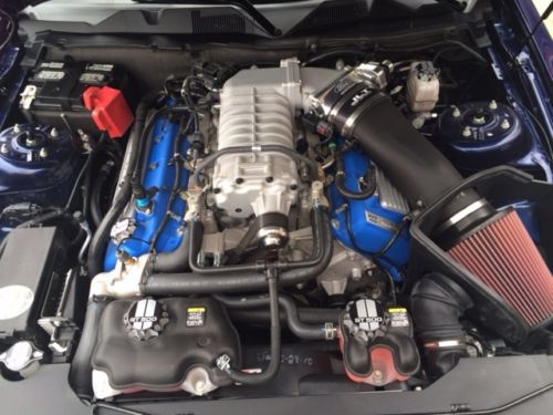 2011 FORD SHELBY GT500 KONA BLUE 6 SPEED 5500MILES SVT NAV CARROLL SHELBY SIGNED, image 13