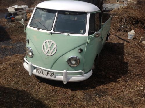 VW Type ll 1961 Single Cab pickup, image 2