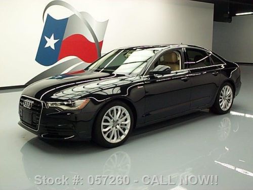 2013 audi a6 3.0t quattro premium plus awd sunroof 19k texas direct auto