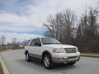 2003 ford expedition eddie bauer 4x4 leather heated seats sunroof clean car