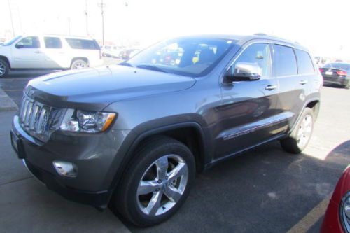 2012 jeep grand cherokee overland summit sport utility 4-door 5.7l