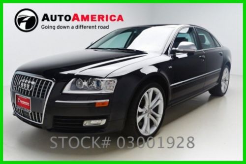 We finance! 31452 miles 2009 audi s8 5.2l v10 40v premium bose