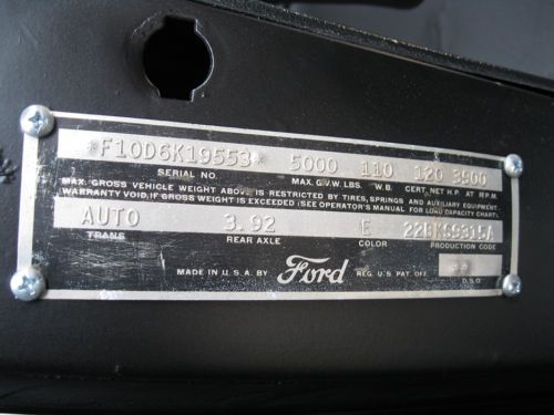 1956 FORD F100 TRUCK- HOT ROD/RAT ROD, image 15