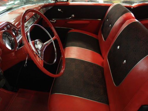 VERY NICE AND ORIGINALLY RESTORED BEL AIR, MATADOR RED, EXCELLENT CHROME, US $53,995.00, image 3