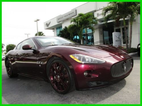 10 bordeaux pontevecchio granturismo s 4.7l v8 coupe *navigation *low miles *fl