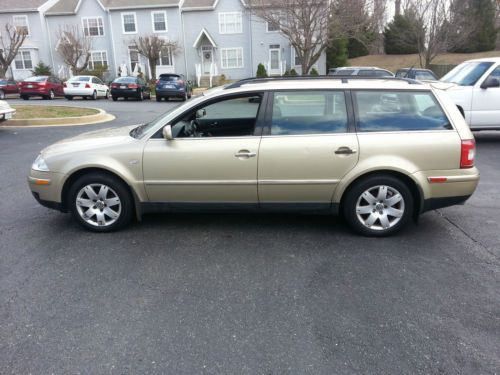 2002 volkswagen passat glx 4 motion wagon 4-door 2.8l