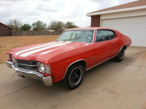 1971 chevrolet chevelle malibu hardtop 2-door