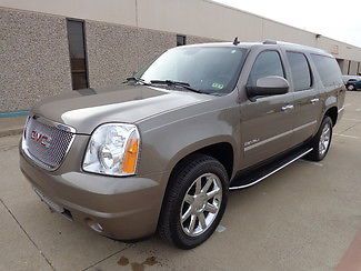 2012 gmc yukon xl denali 2wd navigation-moonroof-dvd-low miles-carfax certified