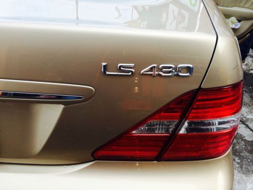 2004 lexus ls430 base sedan 4-door 4.3l ultra luxury model