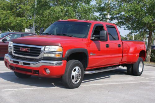 2006 gmc sierra 3500 6.6 duramax allison auto 4x4 89k miles slt loaded alcoa