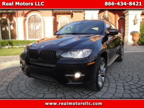 2011 bmw x6, florida trade, sport/premium package; financing, warranty, carfax