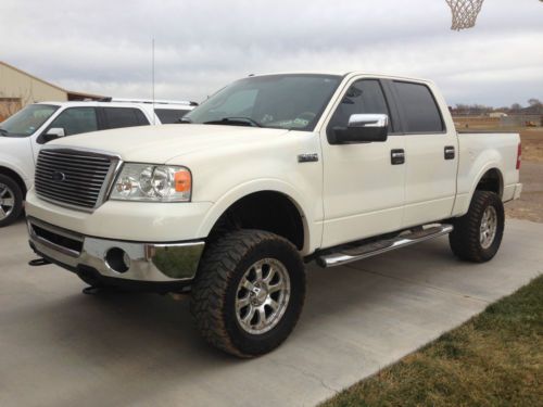 2008 ford f-150 lariat crew cab pickup 4-door 5.4l