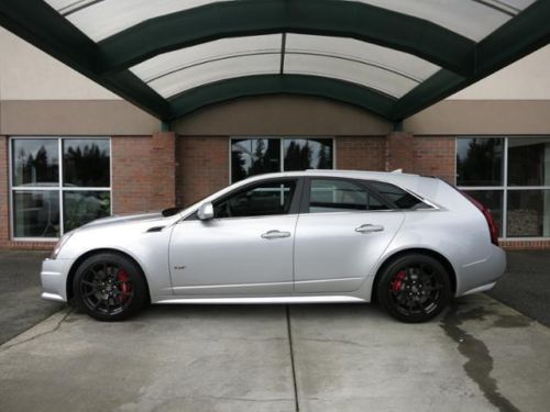 2014 cadillac cts-v wagon 3400 mi non recaro, sunroof, gm exec car, automatic