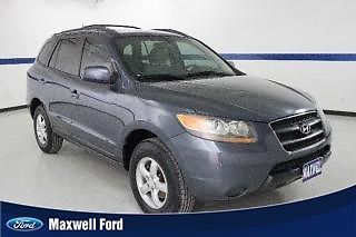 07 santa fe gls 4x4, 2.7l v6, auto, cloth, pwr equip, cruise, clean, we finance!