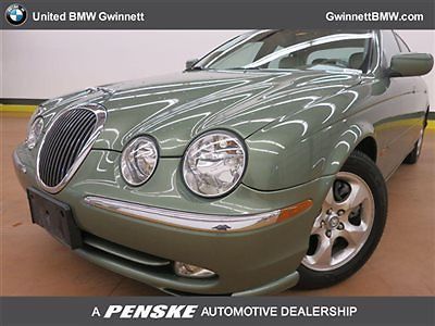 4dr sdn v6 s-type low miles sedan automatic gasoline 3.0l v6 cyl alpine