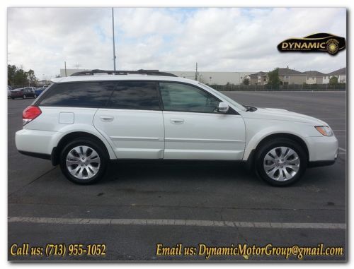 2009 subaru outback awd,pearl white,navigation,rust free