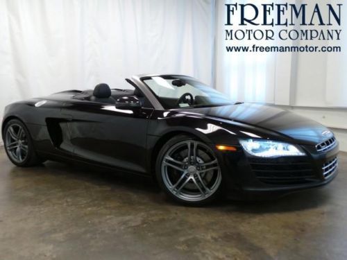 2011 audi r8 4.2 r8 4.2 spyder one owner low 7k miles