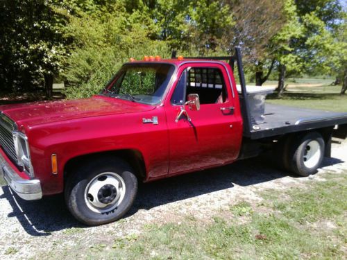 1980 gmc sierra 3500 with turbo 5.9 cummins conversion.