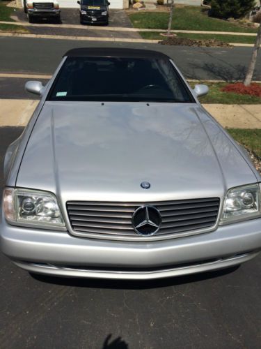 2000 mercedes-benz sl600 base convertible 2-door 6.0l