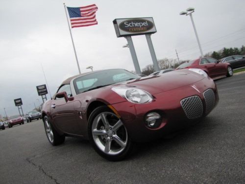 Low miles convertible leather chrome wheels monsoon premium sound warranty