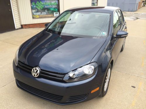 2013 volkswagen golf hatchback only 828 miles auto rebuilt wow lqqk 2012 2011