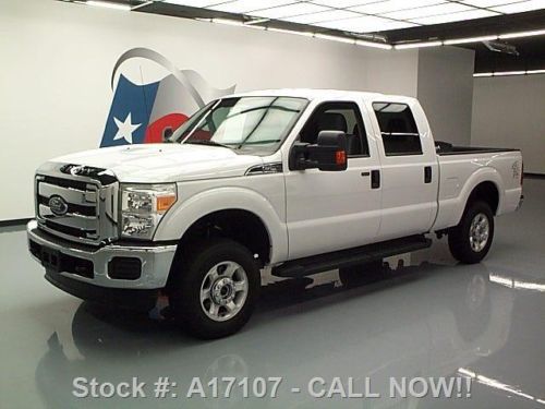 2013 ford f250 4x4 crew 6.2 westport cng bi-fuel 20k mi texas direct auto