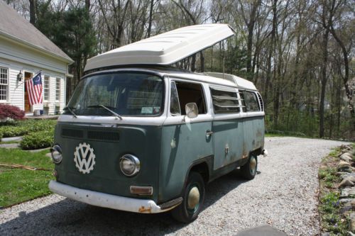 1969 VW Bus Early Bay Westfalia Camper, US $3,750.00, image 2