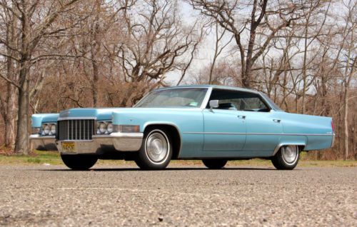 39,000 actual mile 1970 sedan deville - a/c power seats - nice classic cadillac!