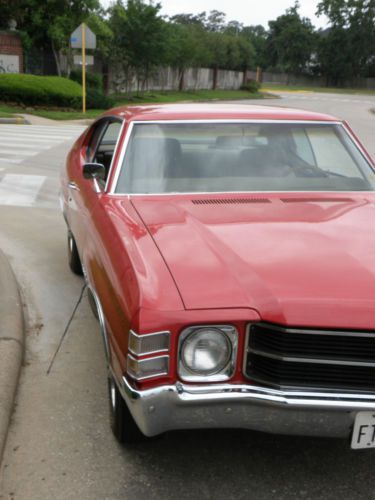 1971 Chevelle Malibu Sport Coupe, Restored Original 71, 350-4 automatic, Not SS, image 8