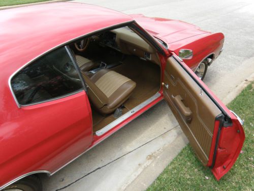 1971 Chevelle Malibu Sport Coupe, Restored Original 71, 350-4 automatic, Not SS, image 12
