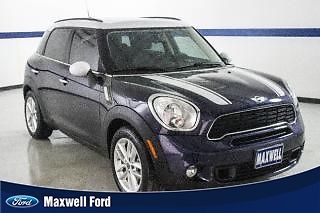 12 mini cooper countryman s, pano sunroof, leather, auto, clean 1 owner!
