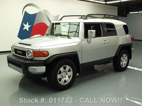 2007 toyota fj cruiser 4.0l v6 automatic roof rack 55k texas direct auto