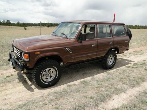 1984 Toyota Land Cruiser FJ60 Lift Kit 33" BFGs Locker Solid Body NICE! 40 62, image 2