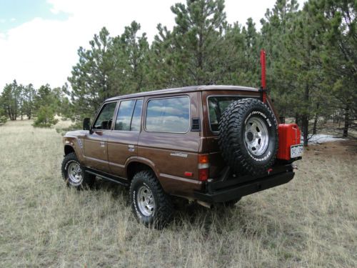 1984 Toyota Land Cruiser FJ60 Lift Kit 33" BFGs Locker Solid Body NICE! 40 62, image 5