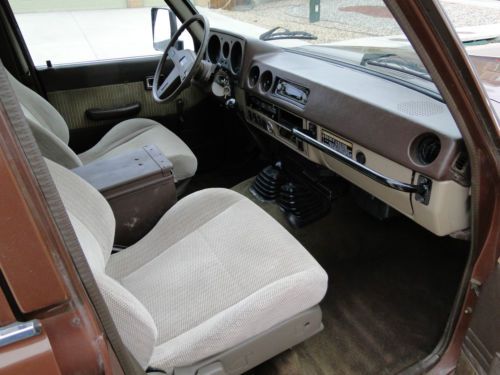 1984 Toyota Land Cruiser FJ60 Lift Kit 33" BFGs Locker Solid Body NICE! 40 62, image 9