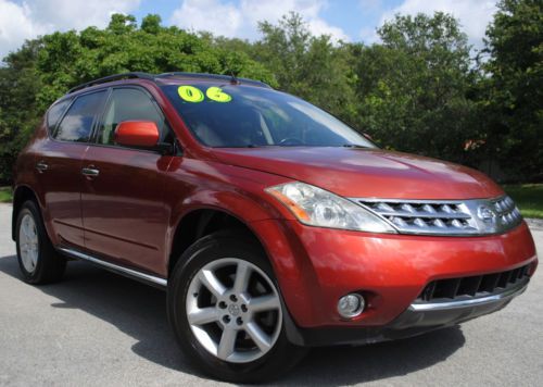 2006 nissan murano sl 3.5l v6, leather, sunroof, bose, extra clean, no reserve.