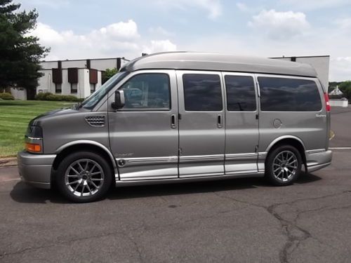 2011 chevrolet express awd explorer limited se hightop conversion van low miles