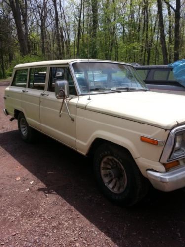 1986 jeep wagoneer, newer 360 engine, 4x4, automatic trans