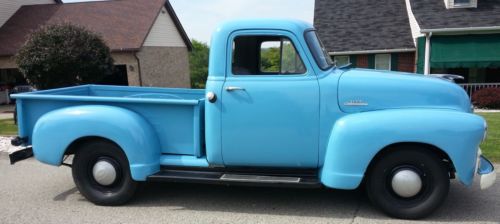 1954 chevy  stepside pick-up  truck nice original