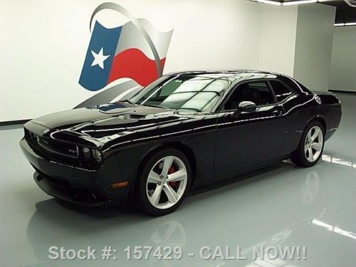 2010 dodge challenger srt-8 hemi 6-spd sunroof nav 10k texas direct auto