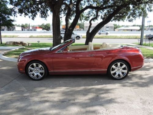 08 bentley continental gt convertible-5300 miles!! nice!