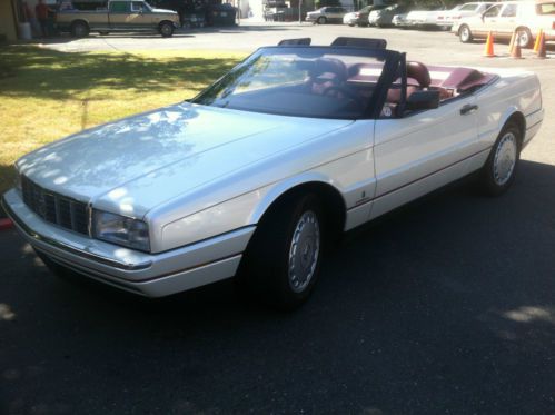 1990 cadillac allante value leader convertible 2-door 4.5l