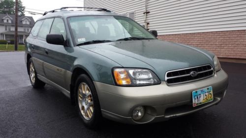 2002 subaru outback  wagon 4-door 2.5l awd nice no reserve!!!