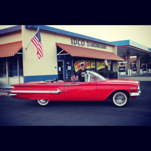1960 chevy impala convertible