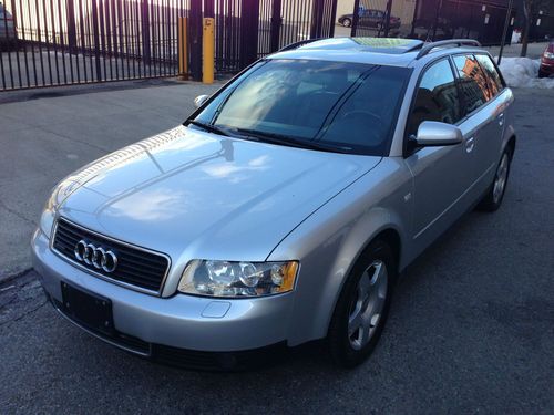 2003 audi a4 quattro avant wagon 4-door 1.8l no reserve!!!