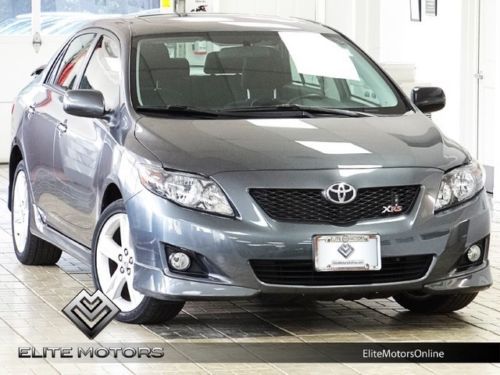 10 toyota corolla xrs auto navi 1-owner