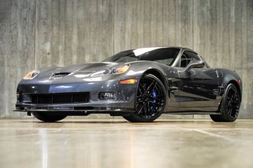 2009 chevrolet corvette zr1! 3zr! black whls! navigation! only 10k mi!