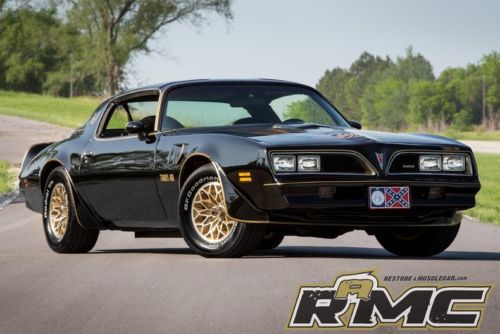 1977 pontiac trans am frame off bandit special edition y82 se 400 4spd no res.