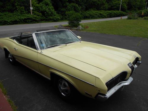 1970 mercury cougar base 5.8l