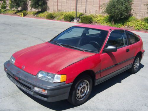 1991 honda civic crx hf